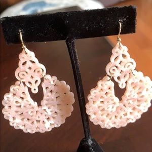 Pink Plunder earrings